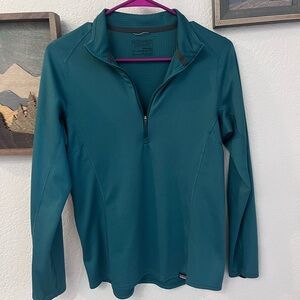 Patagonia Teal Capilene Midweight Baselayer